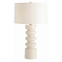 WHEATON TABLE LAMP,WHITE