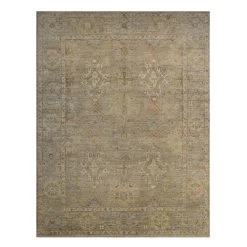 OUSHAK RUG, BE/GR 8X10