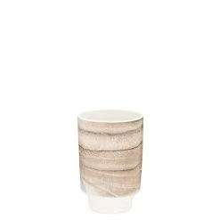 BERGEN BARK 6.5" TAPER VASE