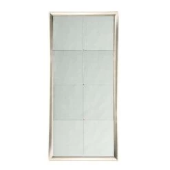 DUKE FLOOR MIRROR, SILVER
