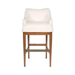 MODERN SLIPCVR COUNTER STOOL