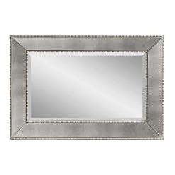 BEADED WALL MIRROR, 24X36