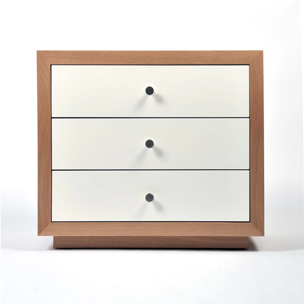 BRETON 3-DRAWER NIGHTSTAND - Image 2