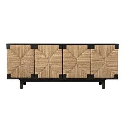BROOK 4-DOOR SIDEBOARD, PALE