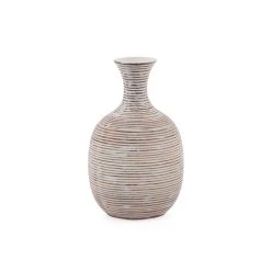 COLOMBO RIBBED VASE - 8