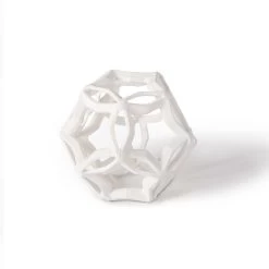 GEOMETRIC STAR SMALL,WHT