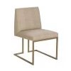 ASHTON SIDE CHAIR, SATIN BRASS