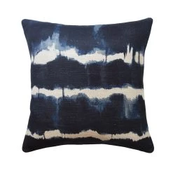 BATURI PILLOW, 22X22, INDIGO