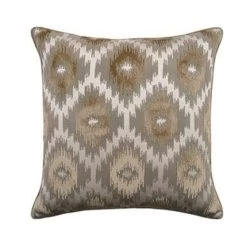 BURR VEL PILLOW, 22X22, CARMEL