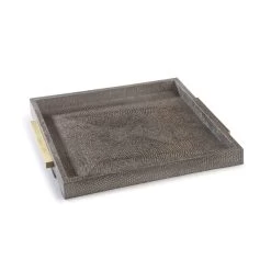 SQUARE SHAGREEN BOUTIQUE TRAY