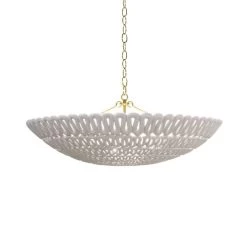 PIPA BOWL CHANDELIER, GOLD