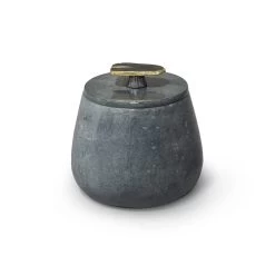 JASPER SOAPSTONE BOX, MED