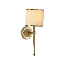 PRIMO WALL SCONCE CREAM SHADE