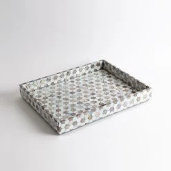 MOTHER OF PEARL TRAY-LG