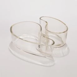 COUPLET VASE CITRINE, SHORT