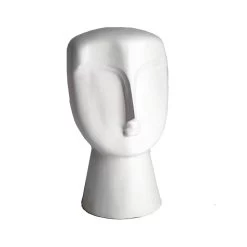 MODERNIST BUST - MATTE WHITE