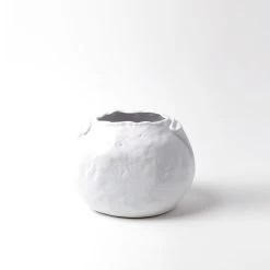 PETALE VASE MATTE WHITE, SM
