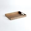 KOKORO ETCHED RECT TRAY, BR SM