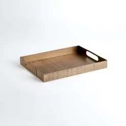 KOKORO ETCHED RECT TRAY, BR SM