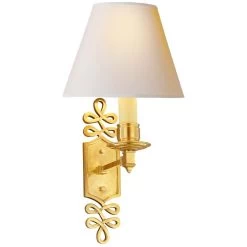 GINGER SINGLE ARM SCONCE, NB
