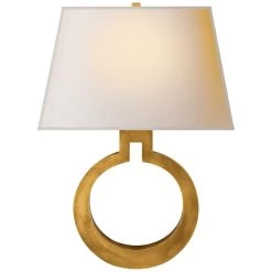 LARGE RING WALL SCONCE