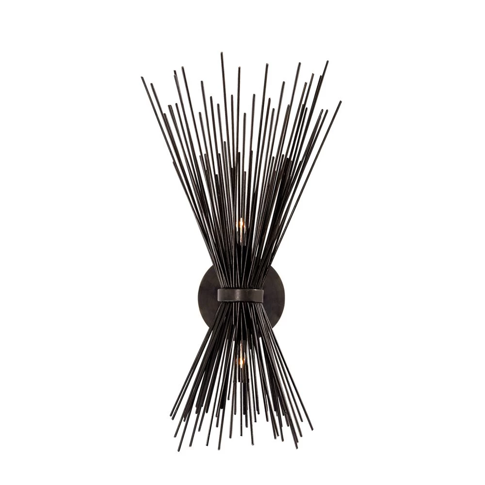 STRADA SMALL SCONCE, AGED IRON