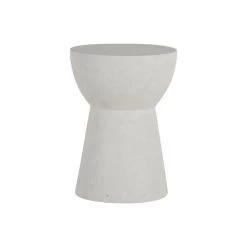 IBIS END TABLE, NATURAL STONE