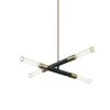 TUBO 2 TIER PENDANT, MB/AG