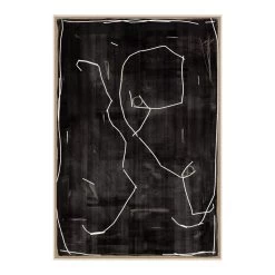 MODERN HEIROGLYPH IN MOCHA I