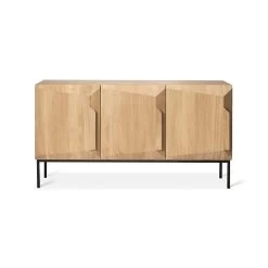 STAIRS SIDEBOARD 3D, OAK