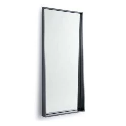 GUNNER MIRROR, BLACK STEEL