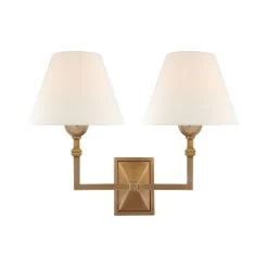 JANE DOUBLE LIBRARY WALL LIGHT