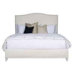 CLARA KING BED, NOMAD SNOW