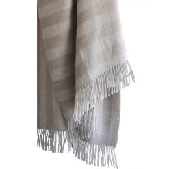 REGOLA ALPACA THROW, TAUPE/NAT