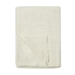 ROSSLAND ALPACA THROW, IVORY