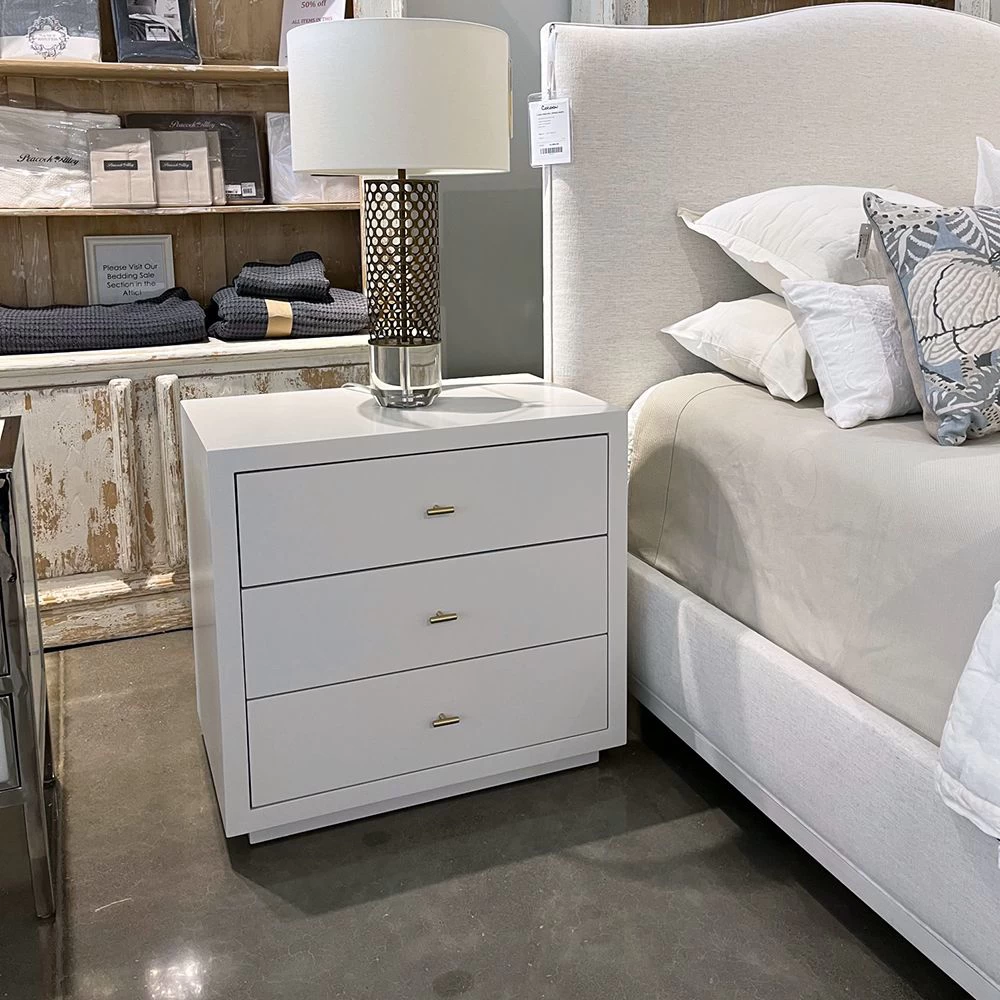 BRETON 3-DRAWER NIGHTSTAND, CG - Image 2