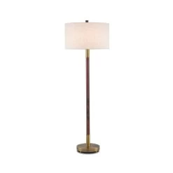 BRAVO MAHOGANY FLOOR LAMP