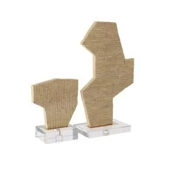 BIANCHI SCULPTURES, SET OF 2