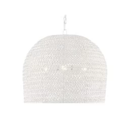 PIERO MEDIUM WHITE CHANDELIER