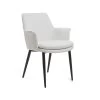 CHLOE DINING CHAIR, BLACK